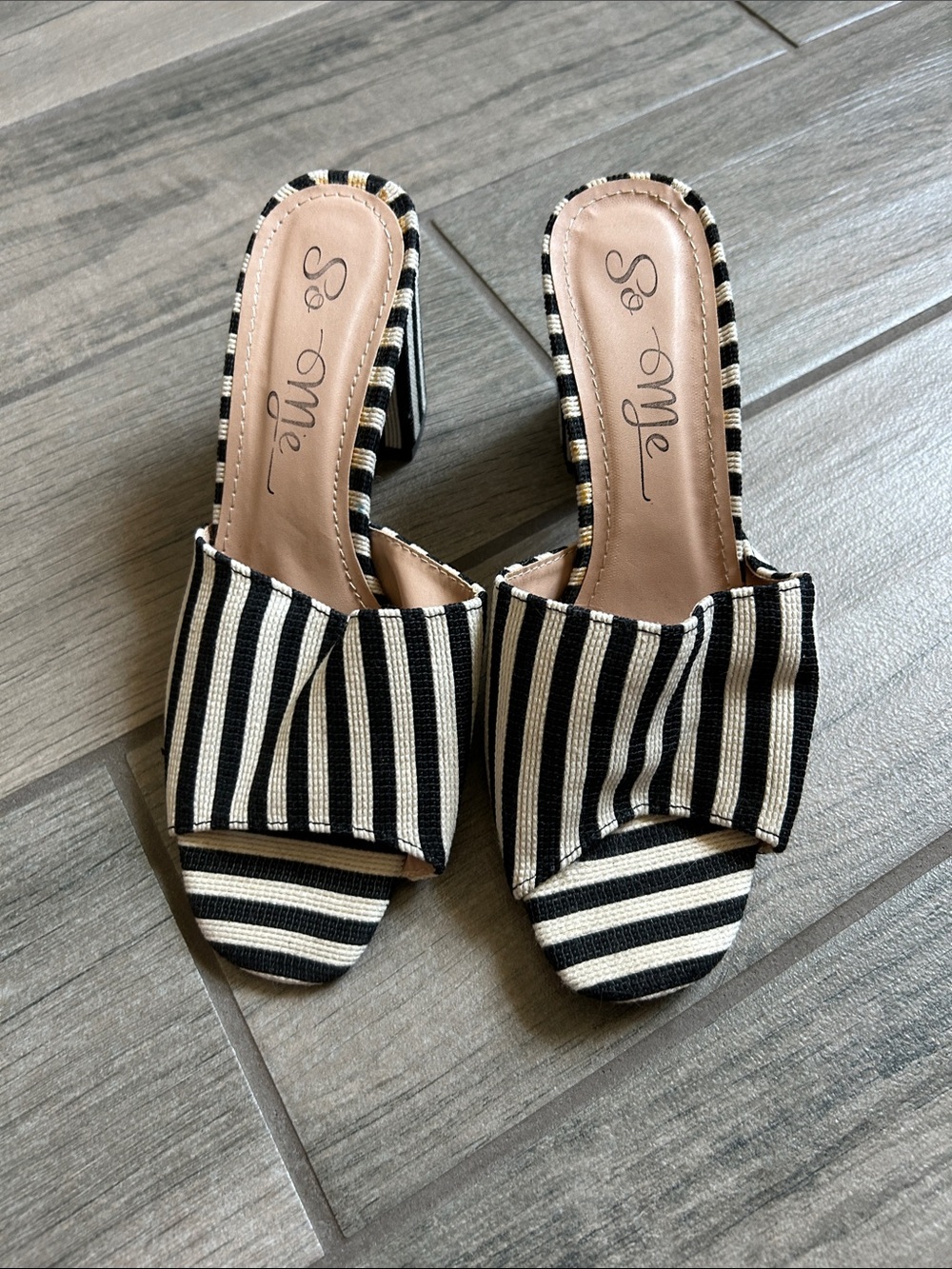 So Me Sasha 2 slip on mules